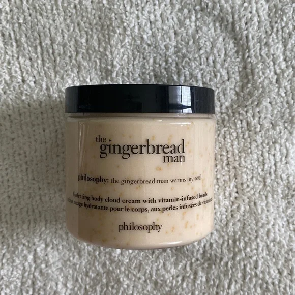 Philosophy Gingerbread Man Hydrating Body Cream with Vitamin Infused Beads - Picture 1 of 3